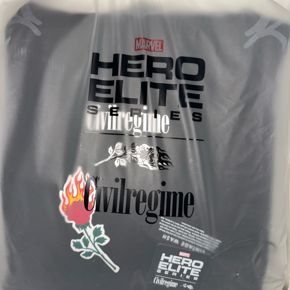 CIVIL REGIME X DARC SPORT X MARVELS SPIDERMAN VENOM HOODIE - Picture 4 of 7